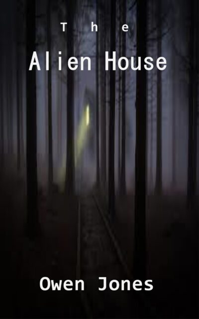 1st book cover for Alien House