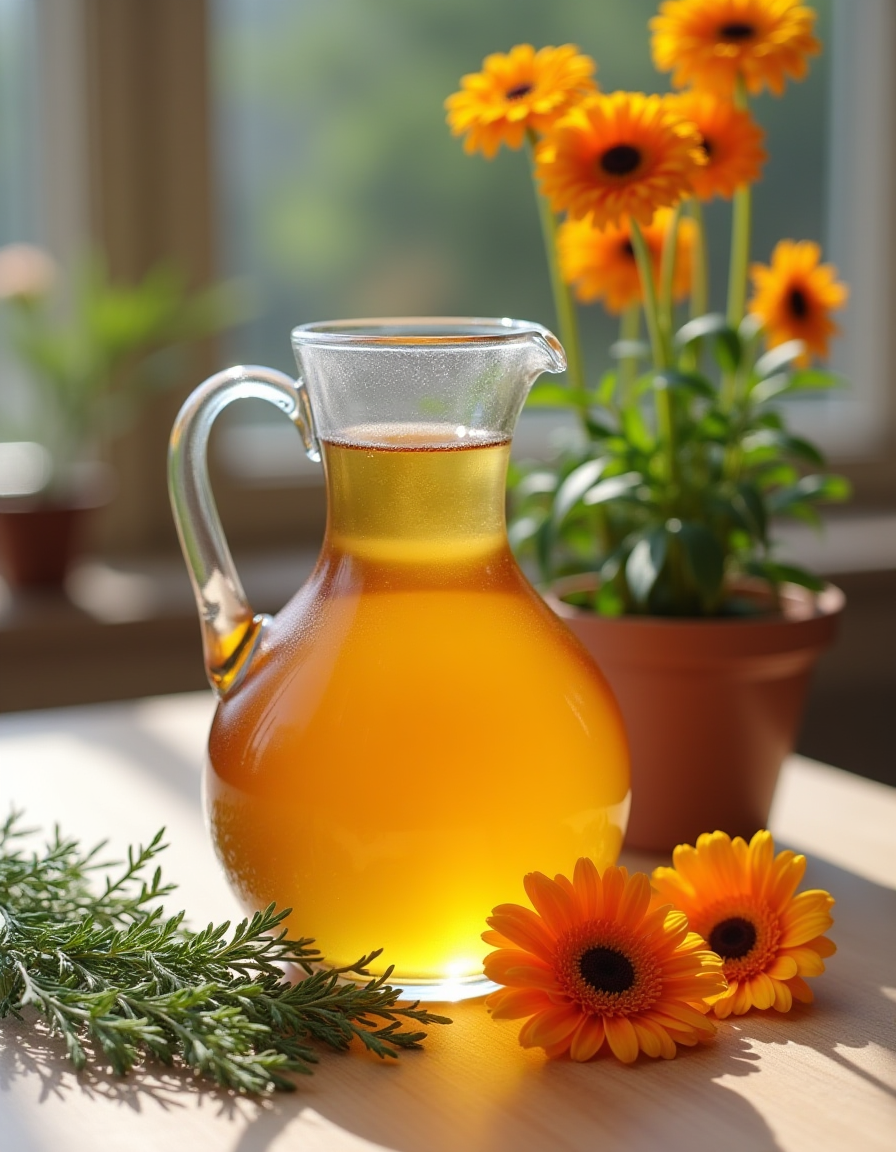Calendula tea