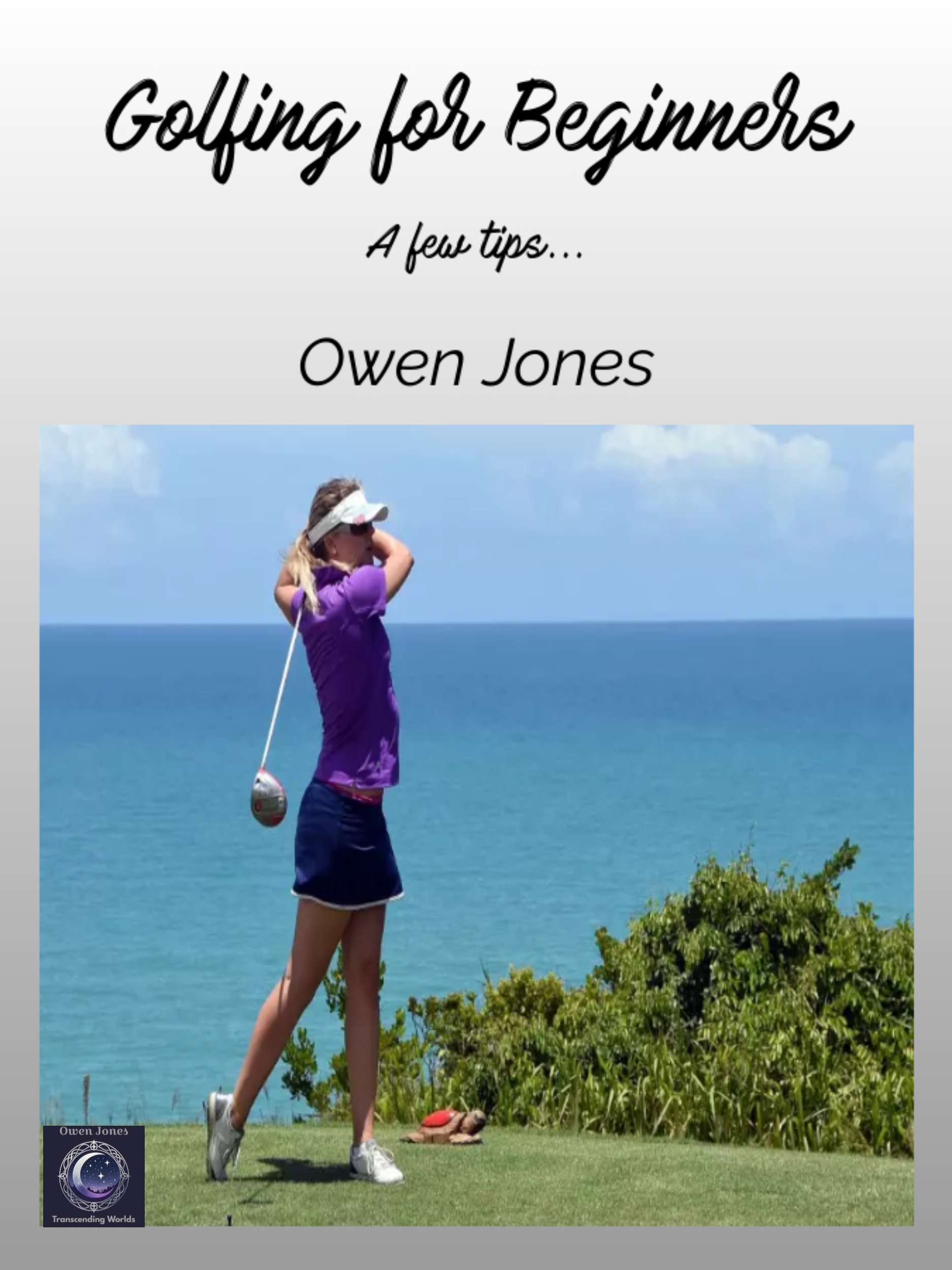 Golfing for Beginners book cover