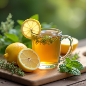 Lemon Balm Tea 3 Lemon Balm Tea