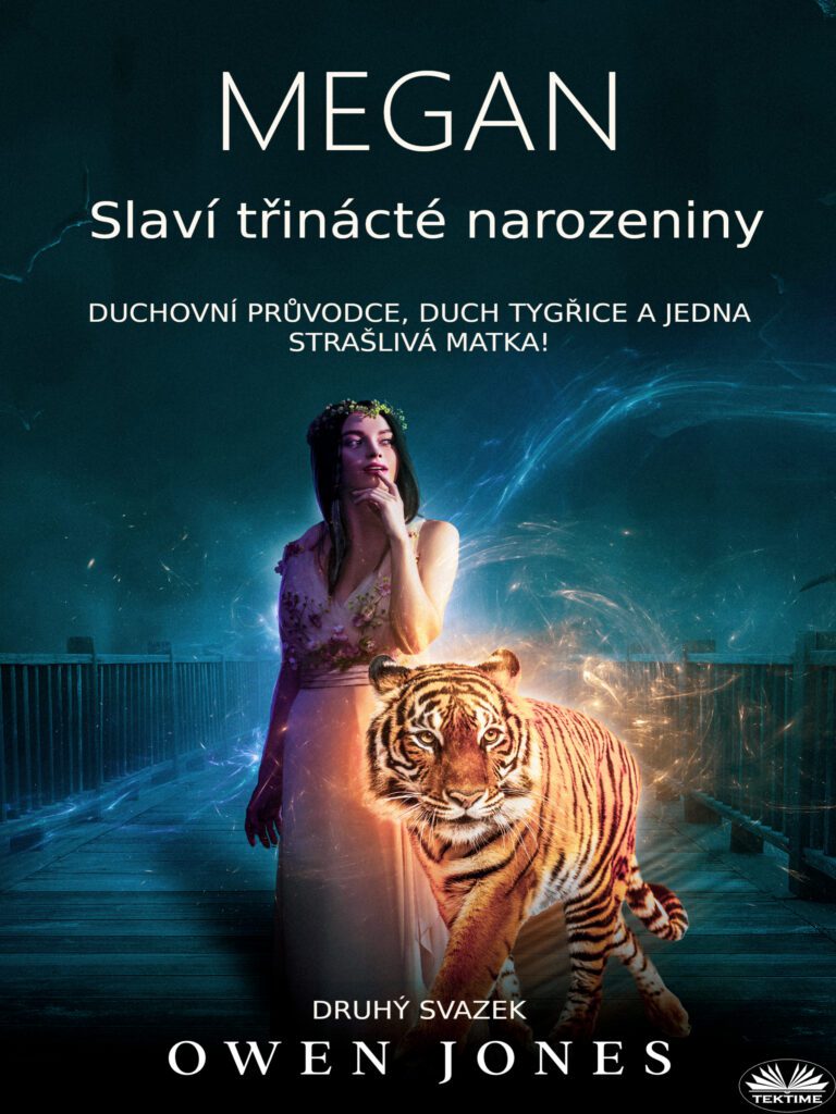 Série o Psychická Megan 4 Book cover: Megan's 13th in Czech