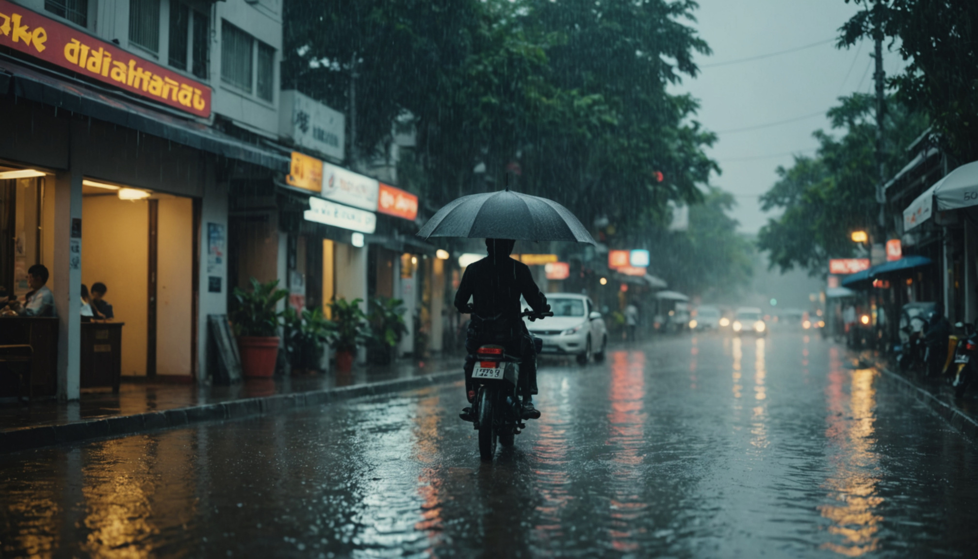 The Monsoon in Uttaradit, Thailand 1 A typical Monsoon vista