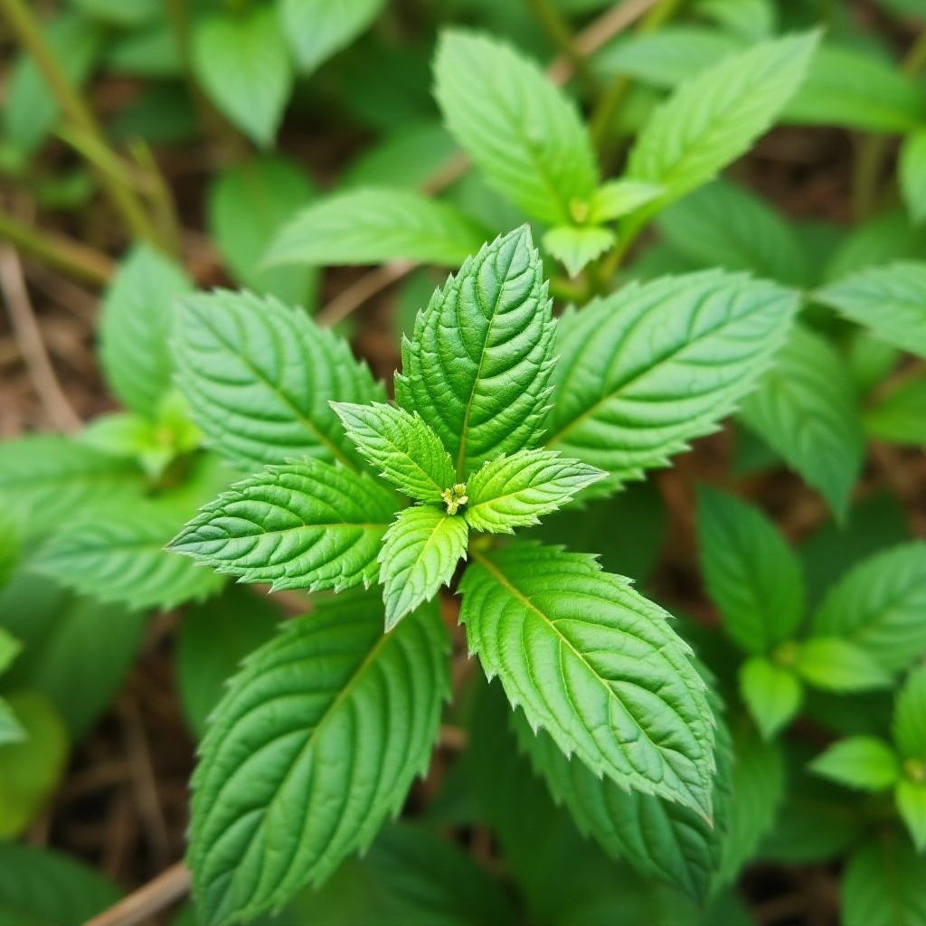 Peppermint tea is made from this plant