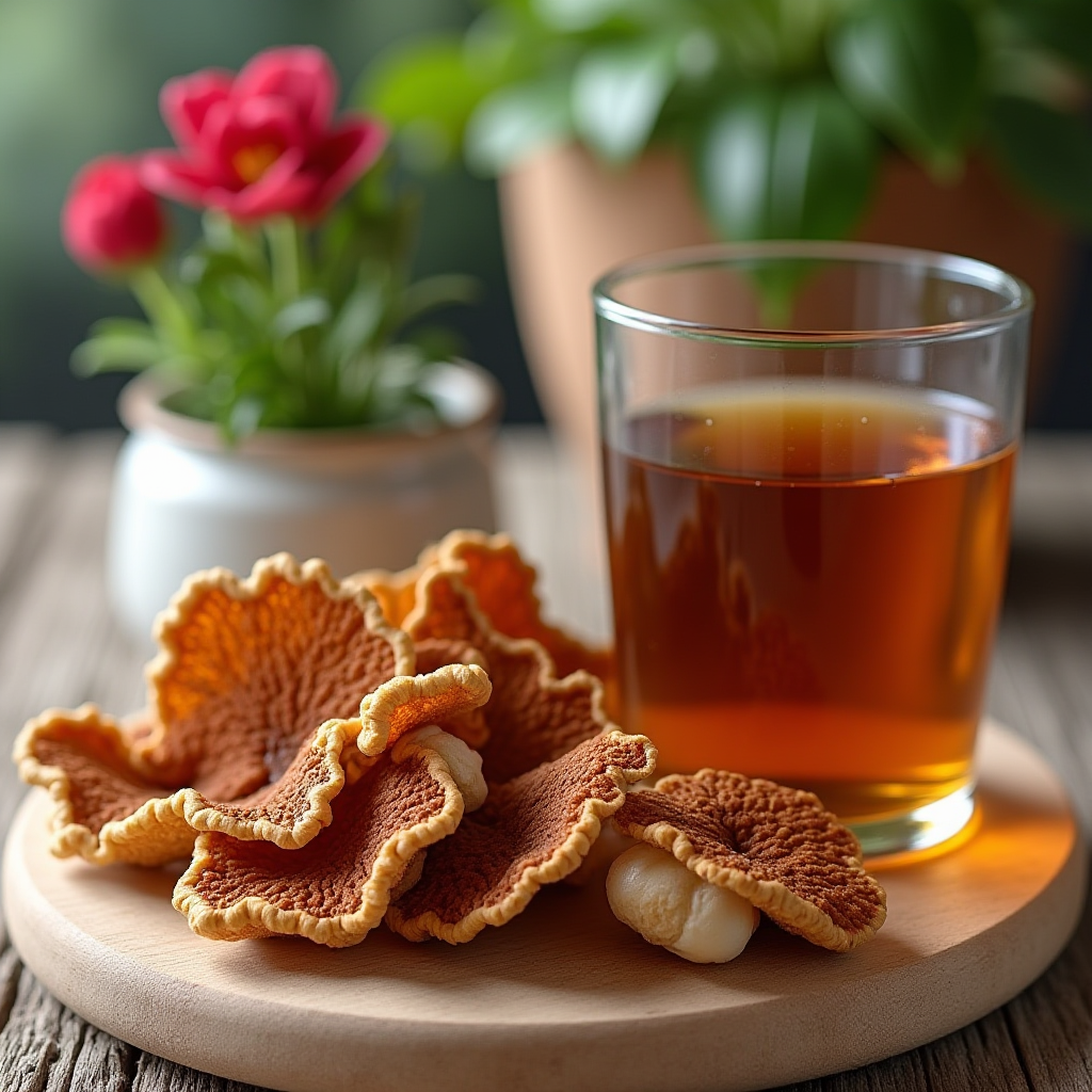 Reishi Mushroom Tea 1 Reishi Mushroom Tea