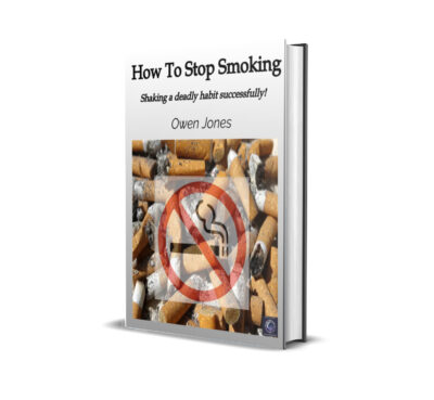 Stopping Smoking - book cover mock-up